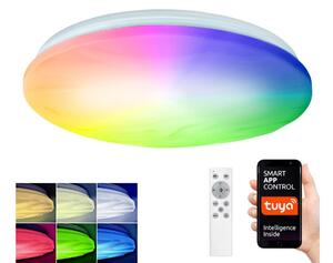 Solight WO792 - LED RGB Prigušiva svjetiljka WAVE LED/30W/230V Wi-Fi Tuya + DU