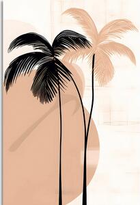 Slika apstraktni botanički oblici palme