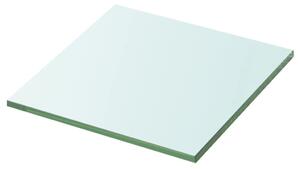 VidaXL Ploča za police staklo prozirna 20 x 20 cm