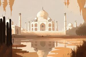 Slika indijski Taj Mahal