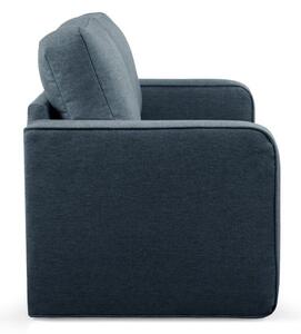 Plava sklopiva sofa 160 cm Come – Bobochic Paris