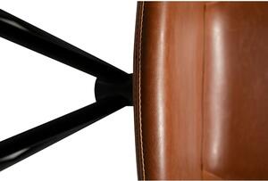 Barska stolica od imitacije kože u boji konjaka DAN-FORM Denmark Gaia, visina 87 cm