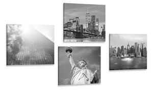 Set slika crno-bijeli New York