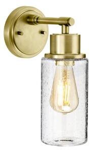 Elstead BATH-MORVAH1-BB - Zidna svjetiljka za kupaonicu 1xE27/60W/230V IP44 zlatna