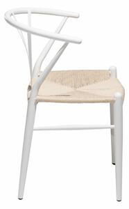 Bijela blagovaonska stolica DAN – FORM Denmark Delta