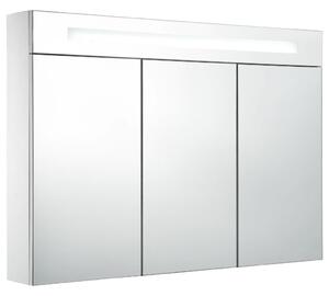 VidaXL LED kupaonski ormarić s ogledalom 88 x 13 x 62 cm