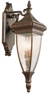 Elstead KL-VENETIAN2-M - Vanjska zidna svjetiljka VENETIAN 2xE14/60W/230V IP44