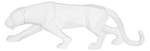 Mat bijela skulptura PT LIVING Origami Panther