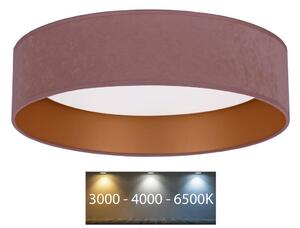 Brilagi - LED Stropna svjetiljka VELVET LED/24W/230V 3000/4000/6400K ružičasta/zlatna