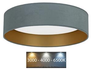 Brilagi - LED Stropna svjetiljka VELVET LED/24W/230V 3000/4000/6400K menta/zlatna