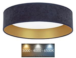 Brilagi - LED Stropna svjetiljka VELVET LED/24W/230V 3000/4000/6400K plava/zlatna