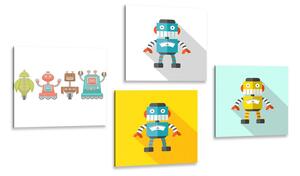 Set slika za male ljubitelje robota