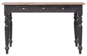 VidaXL Radni stol s 3 ladice 117 x 57 x 75 cm od masivnog mahagonija