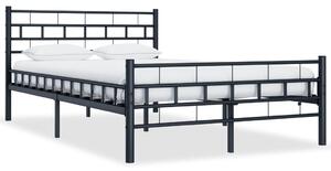VidaXL Okvir za krevet crni čelični 120 x 200 cm