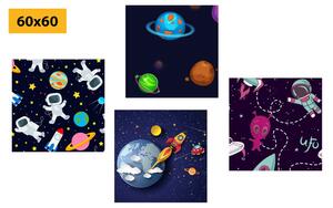Set slika svemirski svijet
