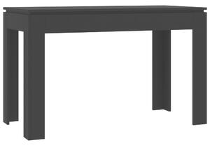 VidaXL Blagovaonski stol crni 120 x 60 x 76 cm od iverice