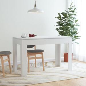 VidaXL Blagovaonski stol bijeli 120 x 60 x 76 cm od iverice