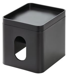 Crna kutija za maramice iDesign Cade