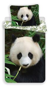 Pamučna dječja posteljina za krevet za jednu osobu 140x200 cm Panda – Jerry Fabrics