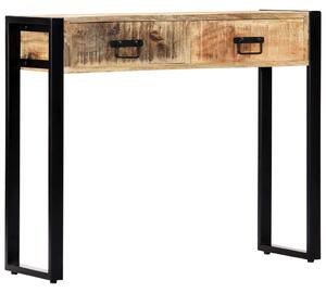 VidaXL Konzolni stol od masivnog drva manga 90 x 30 x 75 cm