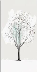 Slika minimalističko zimsko stablo