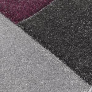 Sivo-ljubičasti tepih Flair Rugs Cosmos, 80 x 150 cm