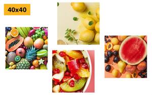 Set slika sočno voće