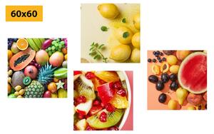 Set slika sočno voće