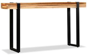VidaXL Podesivi konzolni stol od masivnog obnovljenog drva