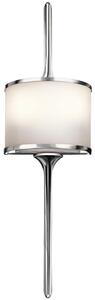 Elstead KL-MONA-S-PC - LED Zidna svjetiljka za kupaonicu MONA 2xG9/3,5W/230V IP44