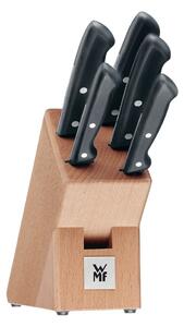 Set od 5 noževa od nehrđajućeg čelika s kuhinjskim blokom WMF Cromargan® Classic Line