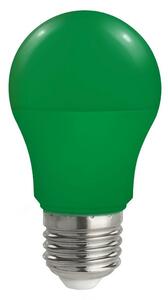 LED Žarulja A50 E27/4,9W/230V zelena