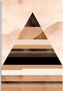 Slika apstraktni oblici piramida