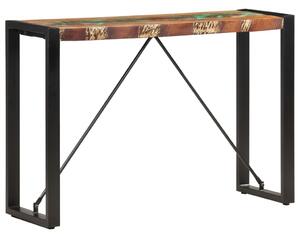 VidaXL Konzolni stol 110 x 35 x 76 cm od masivnog obnovljenog drva