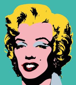Tapeta kultna Marilyn Monroe u pop art dizajnu