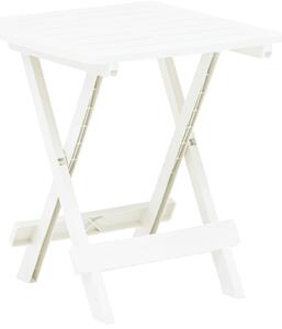 VidaXL Sklopivi vrtni stol bijeli 45 x 43 x 50 cm plastični