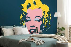 Tapeta Marilyn Monroe u pop-art dizajnu