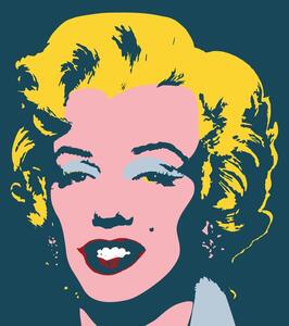 Tapeta Marilyn Monroe u pop-art dizajnu