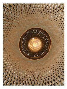 Viseća svjetiljka od bambusovog drveta Good&Mojo Kalimantan, ⌀ 60 cm