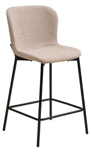 Bež podstavljena barska stolica (visine sjedala 65 cm) Maceda – House Nordic