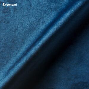 Plava baršunasti sofa 167 cm Kobo – MESONICA