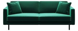 Zelena baršunasti sofa 207 cm Kobo – MESONICA