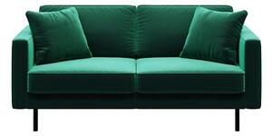 Zelena baršunasti sofa 167 cm Kobo – MESONICA