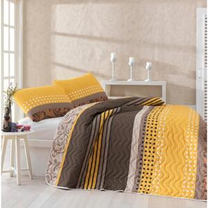 Prekrivač i jastučnica Miranda Yellow, 160 x 220 cm