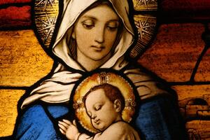 Slika Djevica Marija s malim Isusom