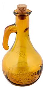 Žuta boca za ocat od recikliranog stakla Ego Dekor Di Vino, 500 ml