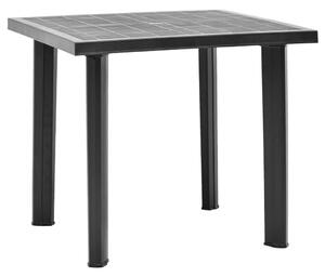 VidaXL Vrtni stol antracit 80 x 75 x 72 cm plastični