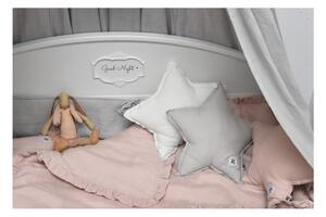 Ružičasta dječja lanena posteljina BELLAMY Dusty Pink, 100 x 135 cm