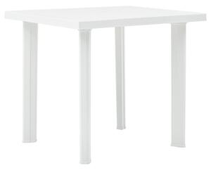 VidaXL Vrtni stol bijeli 80 x 75 x 72 cm plastični