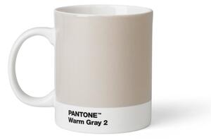 Siva keramička šalica 375 ml Warm Gray 2 – Pantone